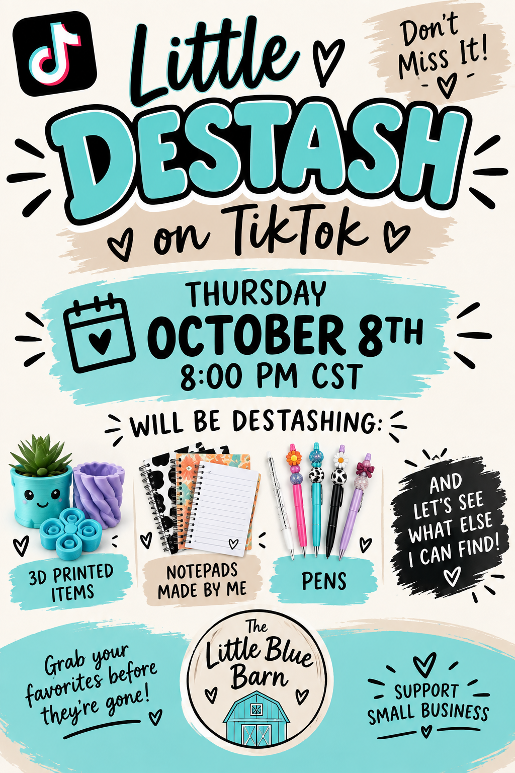 Destash Night!
