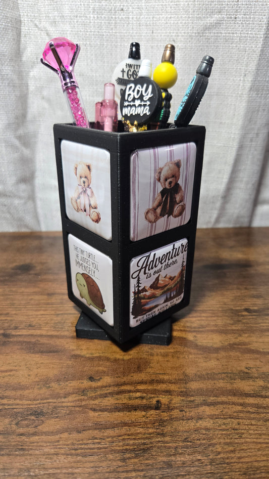 Magnet pen holder