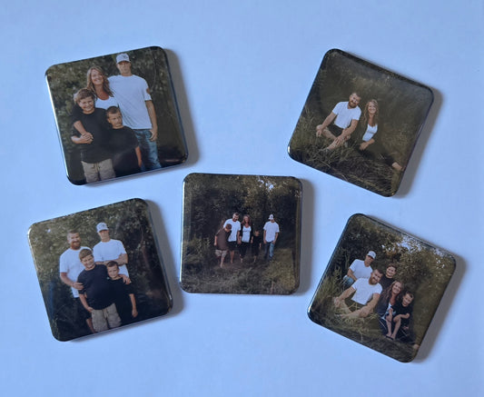 5 Personalized 2"x2"